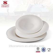Wholesale royal bone chine vaisselle blanche, plaques en céramique pas cher